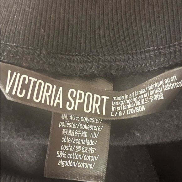 Victoria Sport Black Joggers, size Large - Picture 7 of 8